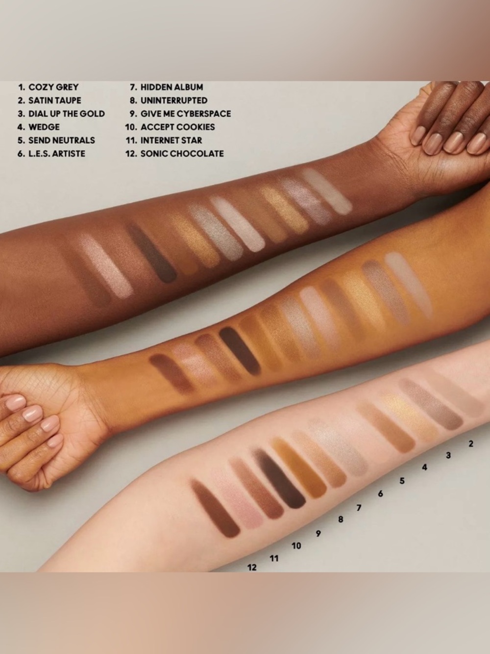 🔥BRAND NEW MAC Cosmetics Warm Neutral 12-Color Palette - Picture 3 of 5